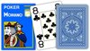 Afbeelding van het spelletje 2 decks Modiano Jumbo index blauw plastic poker kaarten