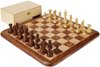 Afbeelding van het spelletje Exclusieve Staunton schaakset - Bord, stukken en teak-box