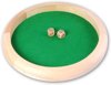 Afbeelding van het spelletje Longfield Games Pokerpiste 29 cm - Inclusief 2 dobbelstenen