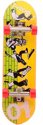 Afbeelding van het spelletje Johntoy Vinger Skateboard Geel/groen 7-delig 9 Cm