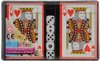 Afbeelding van het spelletje Amigo Speelkaarten 2 Sets Met 5 Dobbelstenen