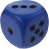 Afbeelding van het spelletje Toi-toys Foam Dobbelsteen 4 Cm Blauw