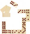 Afbeelding van het spelletje Goki Domino Lieveheersbeestjes 28 Blokjes
