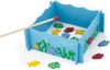 Afbeelding van het spelletje Viga Toys - Magnetisch Visspel - 20 Speelgoed Vissen - 4 Magnetische Hengels