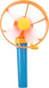 Afbeelding van het spelletje Toi-toys Handventilator 14 Cm Oranje/blauw