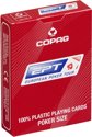 Afbeelding van het spelletje Copag European Poker Tour (EPT) - Regular Face - 2 Index - blauw/rood - 100% Plastic