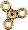 Afbeelding van het spelletje Fidget spinner chroom goudkleurig.