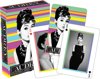Afbeelding van het spelletje Speelkaarten-pokerkaarten-filmster- Audrey Hepburn