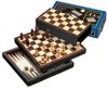 Afbeelding van het spelletje Magnetisch Backgammon, Schaak en dammen