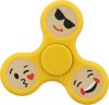 Afbeelding van het spelletje Gele Fidget spinner met Emoji.