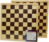Afbeelding van het spelletje Schaakbord triplex bruin / wit
