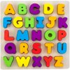 Afbeelding van het spelletje Alfabet puzzel - rubberhout