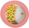 Afbeelding van het spelletje Small Foot Mini Labyrinth Giraffe Roze Hout 7.5 Cm