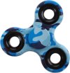 Afbeelding van het spelletje Toi-toys Fidget Spinner Legerprint Blauw 8 Cm