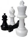 Afbeelding van het spelletje Tuin schaken groot - 64 cm