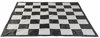 Afbeelding van het spelletje Tuin Schaken XXL Schaakmat - 140x140 cm voor tuinschaakspel, of dammen voor op een veld