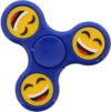 Afbeelding van het spelletje Blauwe Fidget spinner met Emoji.