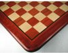 Afbeelding van het spelletje Rood Buxushouten schaakbord elk vak 45 mm, bord dikte 22 mm