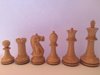 Afbeelding van het spelletje Oxford Ebonised No 7 schaakstukken