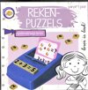 Afbeelding van het spelletje Reken Puzzel | Spelenderwijs Leren | Rekensom Maken | Leren Tellen en Rekenen | Incl. Houder / Kaarten en Cijfers | Rekenen