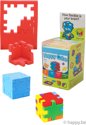 Afbeelding van het spelletje HAPPY Happy Cube Display - 12 kubus puzzels
