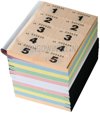 Afbeelding van het spelletje Nummerloten - 12 boekjes loten met de nummering: 1 t/m 500