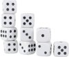 Afbeelding van het spelletje Witte Dobbelstenen Set - 10 Stuks | Dobbelsteen | Dobbelen | Dobbelstenenset Wit  | Yahtzee | Bordspel | Gezelschapsspel | Spelletje | Spelletjes