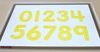 Afbeelding van het spelletje Siliconen cijfers - geel