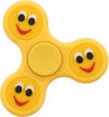 Afbeelding van het spelletje Gele Fidget spinner met Emoji.