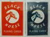 Afbeelding van het spelletje Speelkaarten plastic Black Horse 10pak
