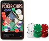 Afbeelding van het spelletje Poker Chips - 100 Stuks