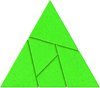 Afbeelding van het spelletje Anker Stenen Puzzel: Driehoek