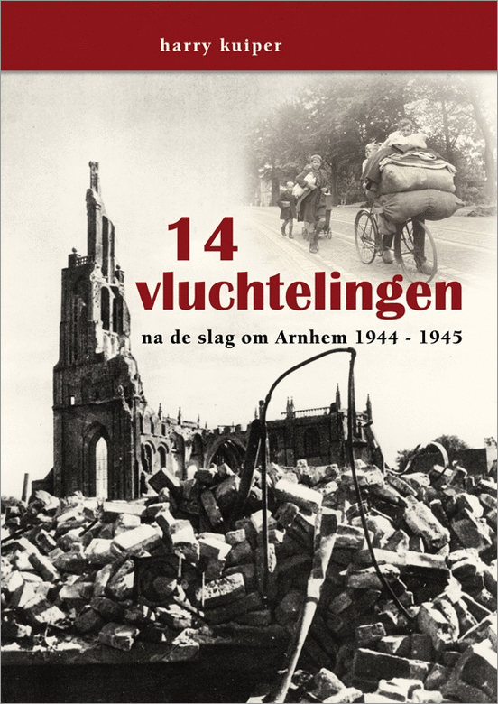 cover 14 vluchtelingen, na de slag om Arnhem 1944-1945