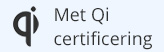 Draadloze opladers die het Qi certificaat dragen zijn uitgebreid getest en voldoen aan de standaard van het Wireless Power Consortium (WPC).