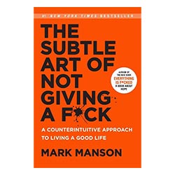 Kaft The Suble Art of Not Giving a Fck van Mark Manson