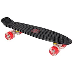 Amigo skateboard in rood en zwart